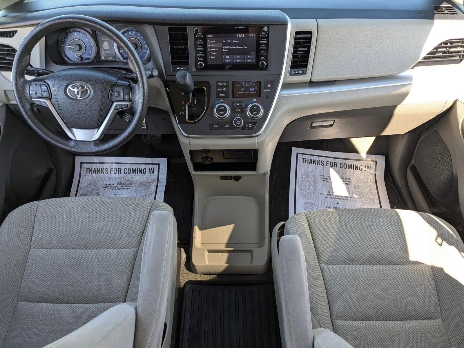 2020 Toyota Sienna L FWD 7-Passenger (Natl)