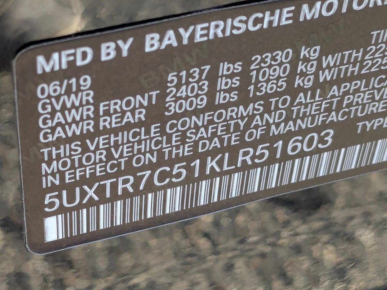 2019 BMW X3 sDrive30i Sports Activity Vehicle