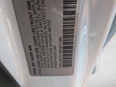 2025 Audi A5 Premium Plus 2.0 TFSI quattro