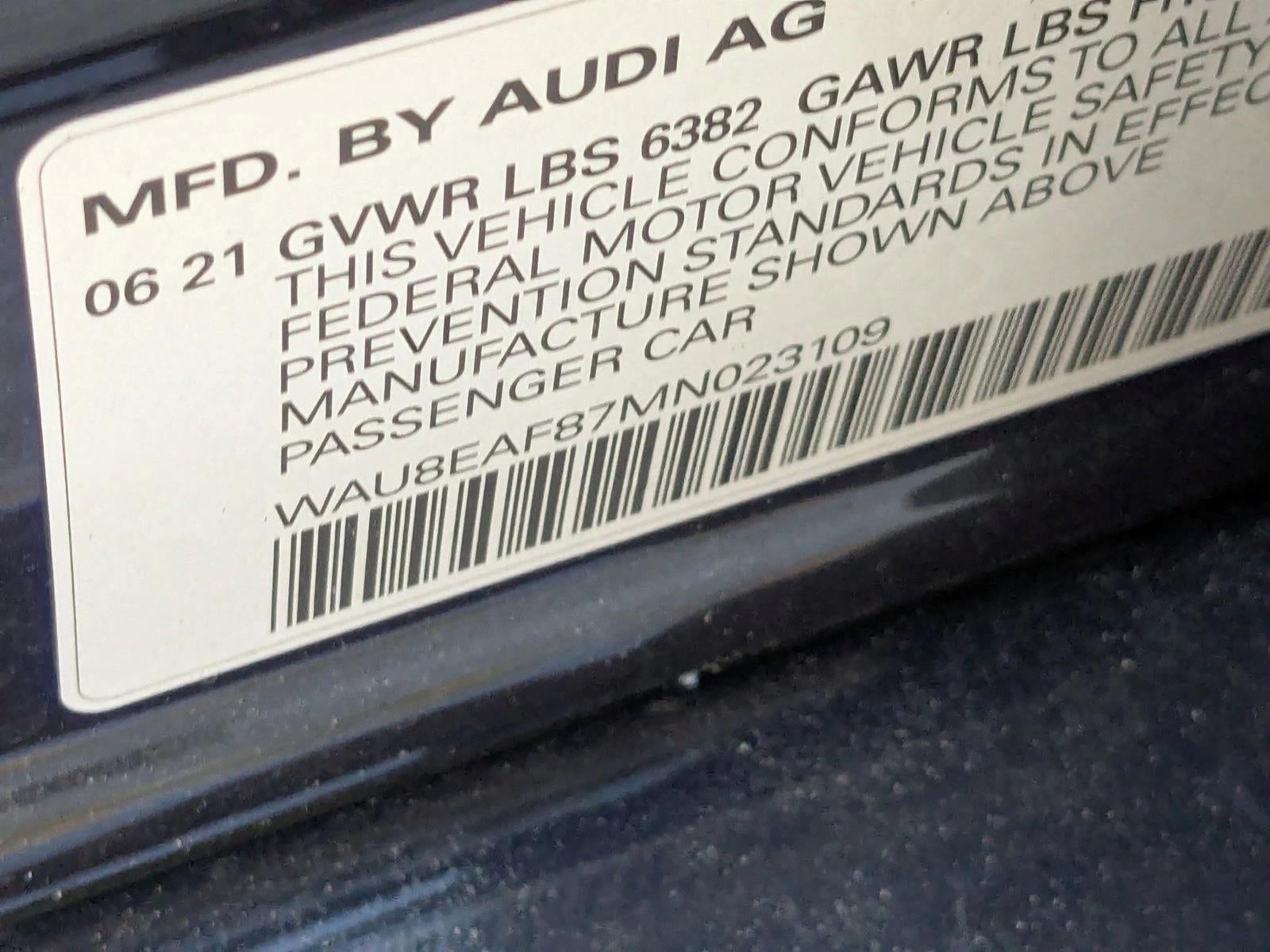 2021 Audi A8 L 60 TFSI quattro