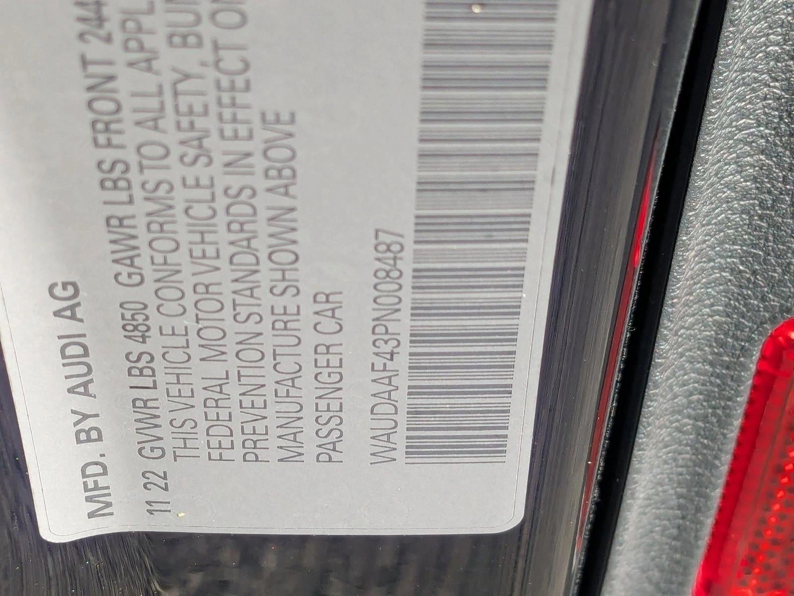 2023 Audi A4 Sedan S line Premium 45 TFSI quattro