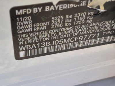 2021 BMW 530i xDrive Sedan