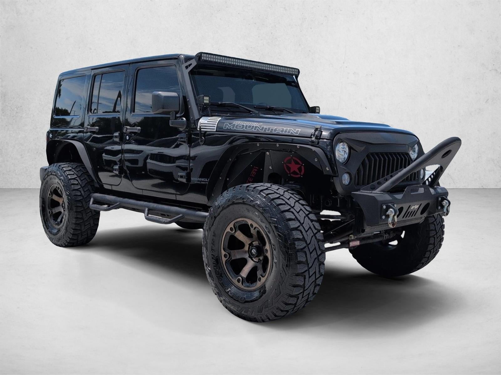 2017 Jeep Wrangler Unlimited Smoky Mountain 4x4 *Ltd Avail*