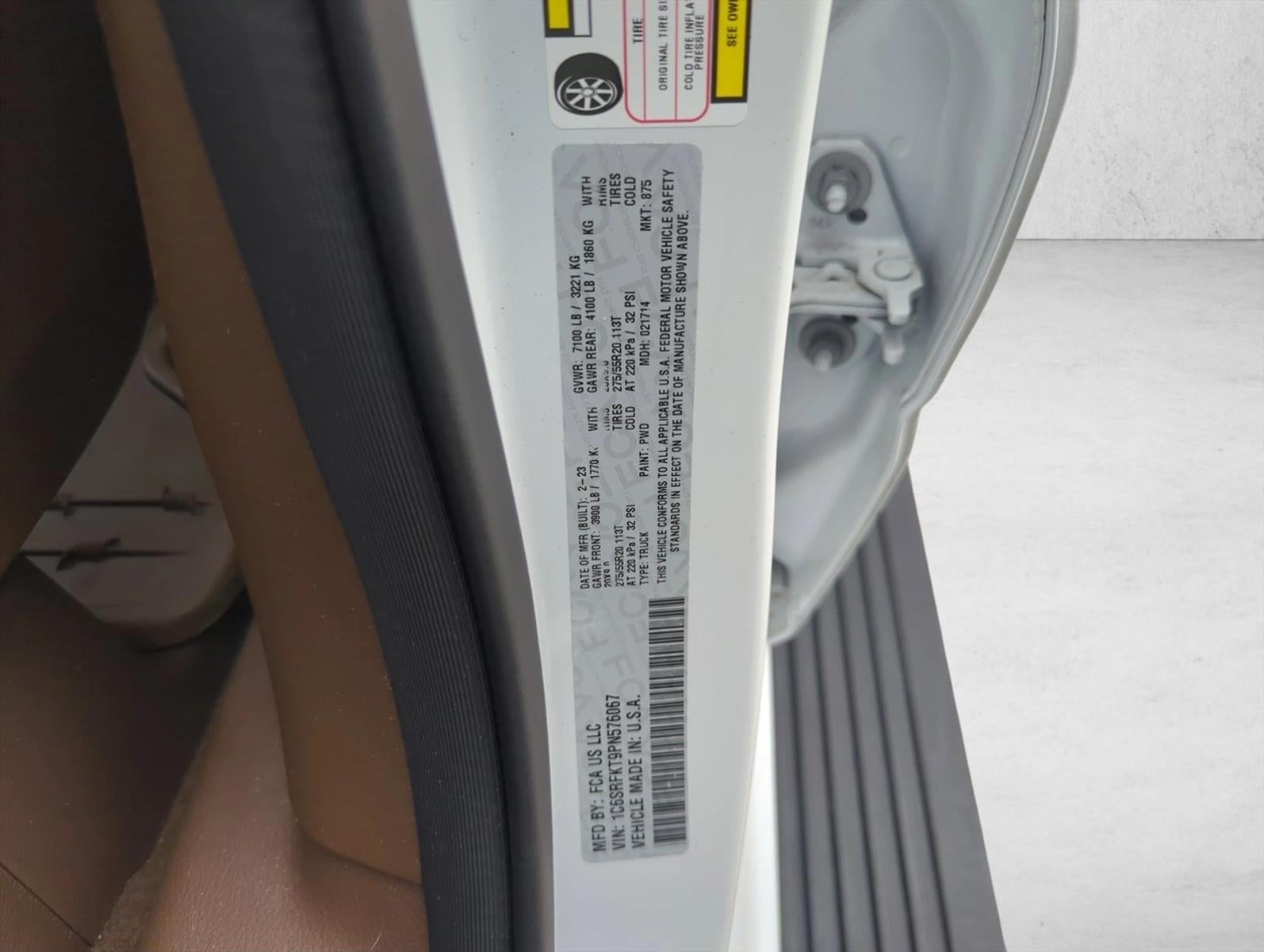 2023 RAM 1500 Longhorn 4x4 Crew Cab 5'7" Box