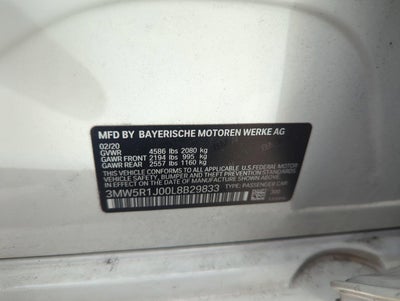 2020 BMW 330i Sedan North America