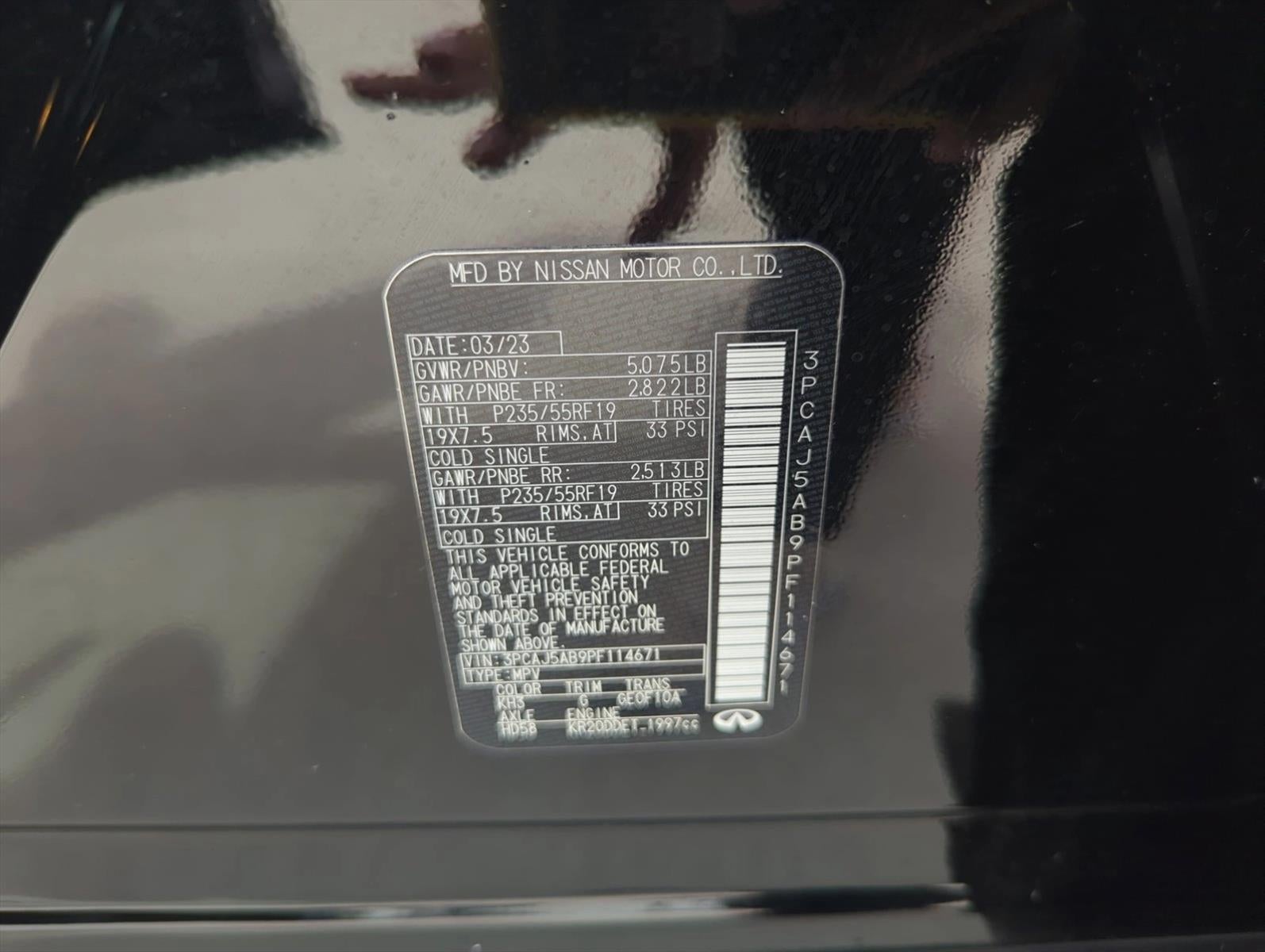 2023 INFINITI QX50 PURE AWD