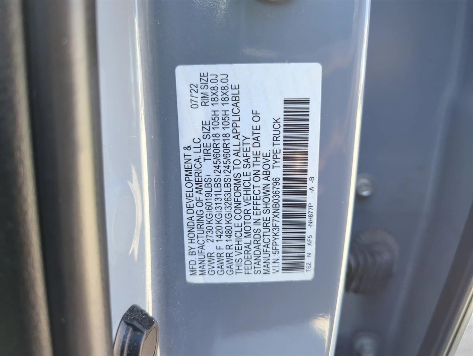 2022 Honda Ridgeline RTL-E AWD