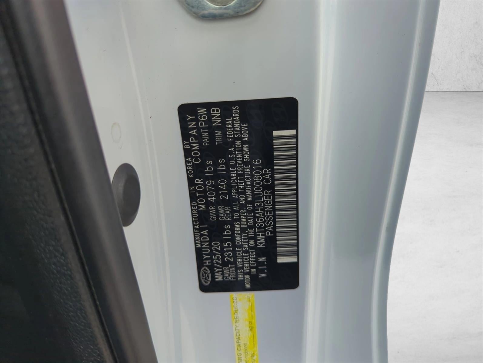 2020 Hyundai VELOSTER N Manual