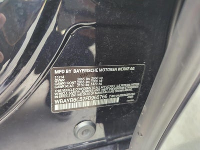 2015 BMW 750i xDrive Sedan