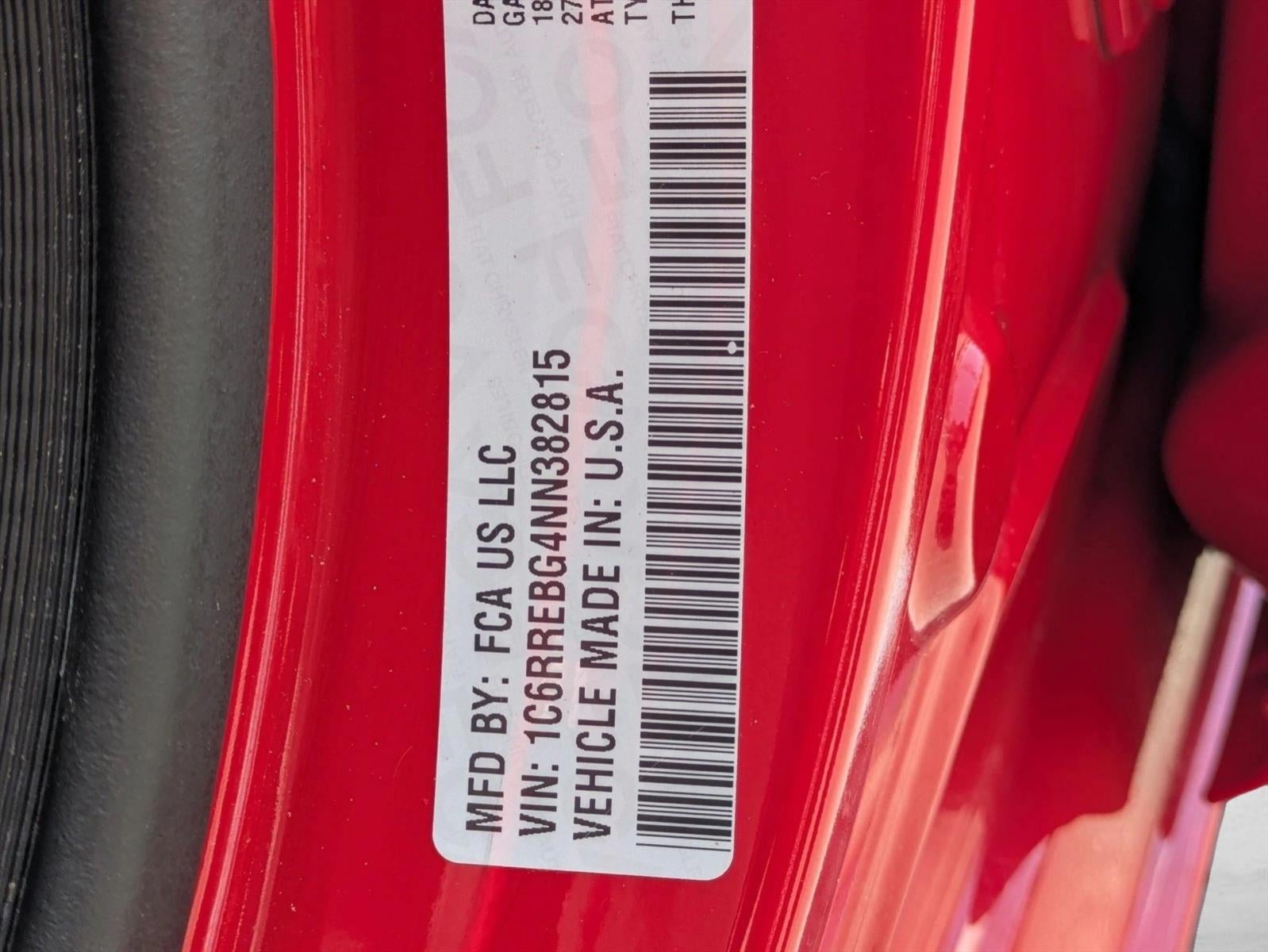 2022 RAM 1500 Big Horn 4x2 Quad Cab 6'4" Box