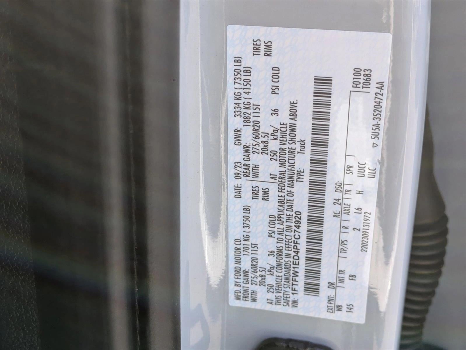 2023 Ford F-150 XLT 4WD SuperCrew 5.5' Box