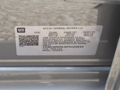 2023 Cadillac CT5 4dr Sdn Luxury