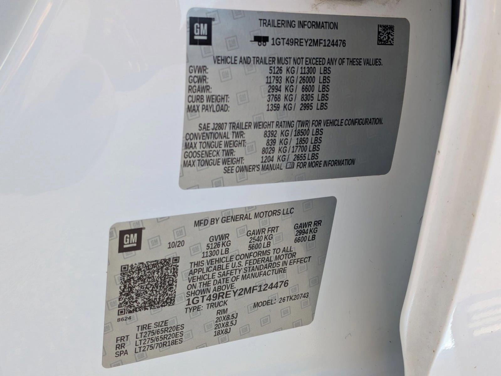 2021 GMC Sierra 2500 HD Crew Cab Standard Box 4-Wheel Drive Denali