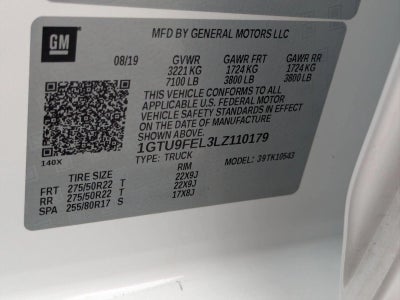 2020 GMC Sierra 1500 Crew Cab Short Box 4-Wheel Drive Denali