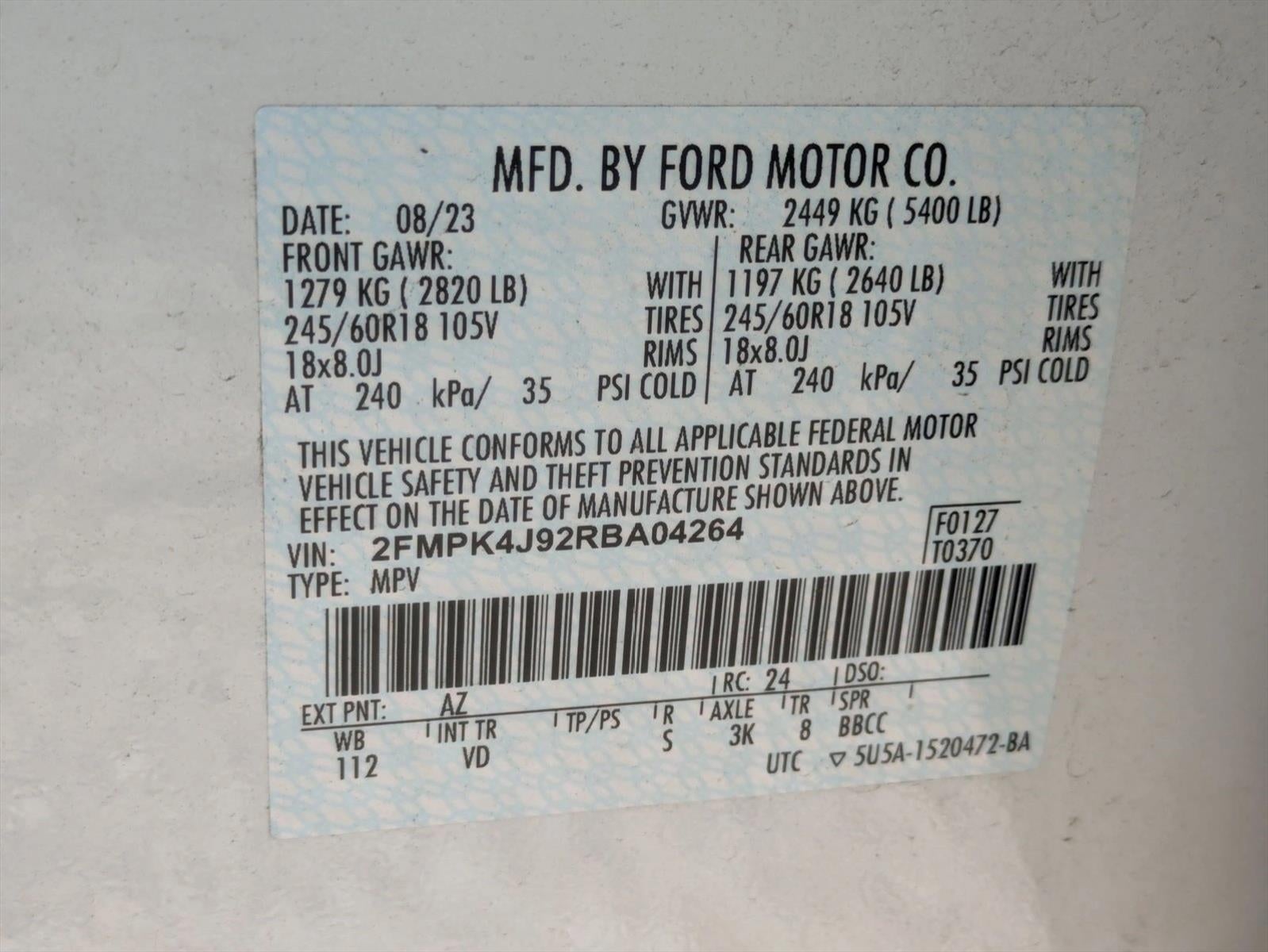 2024 Ford Edge SEL AWD