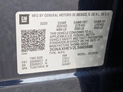 2020 Chevrolet Equinox FWD LS