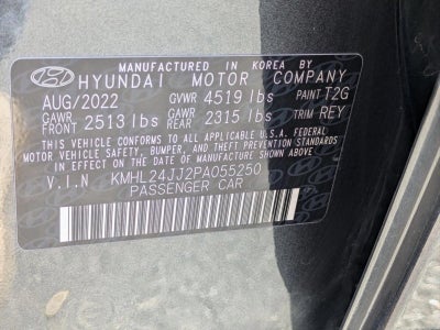 2023 Hyundai SONATA Hybrid Blue 2.0L *Ltd Avail*