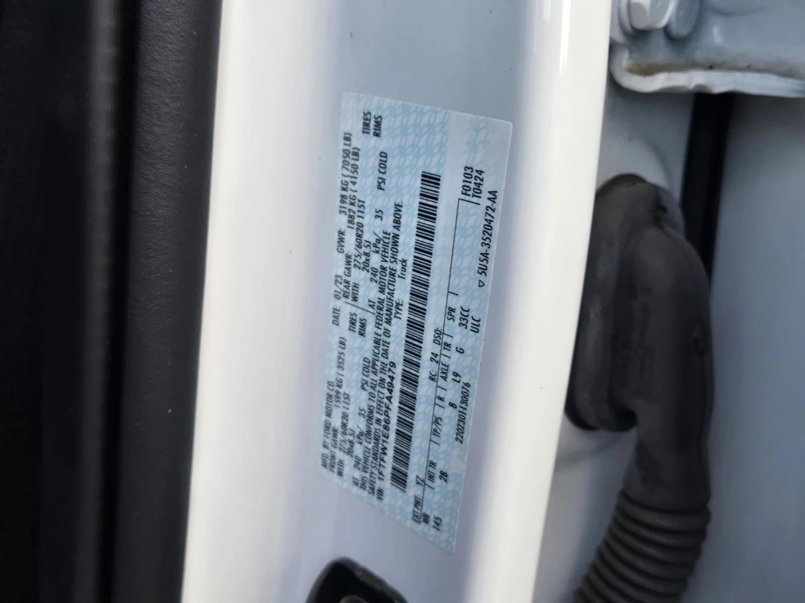 2023 Ford F-150 LARIAT 4WD SuperCrew 5.5' Box