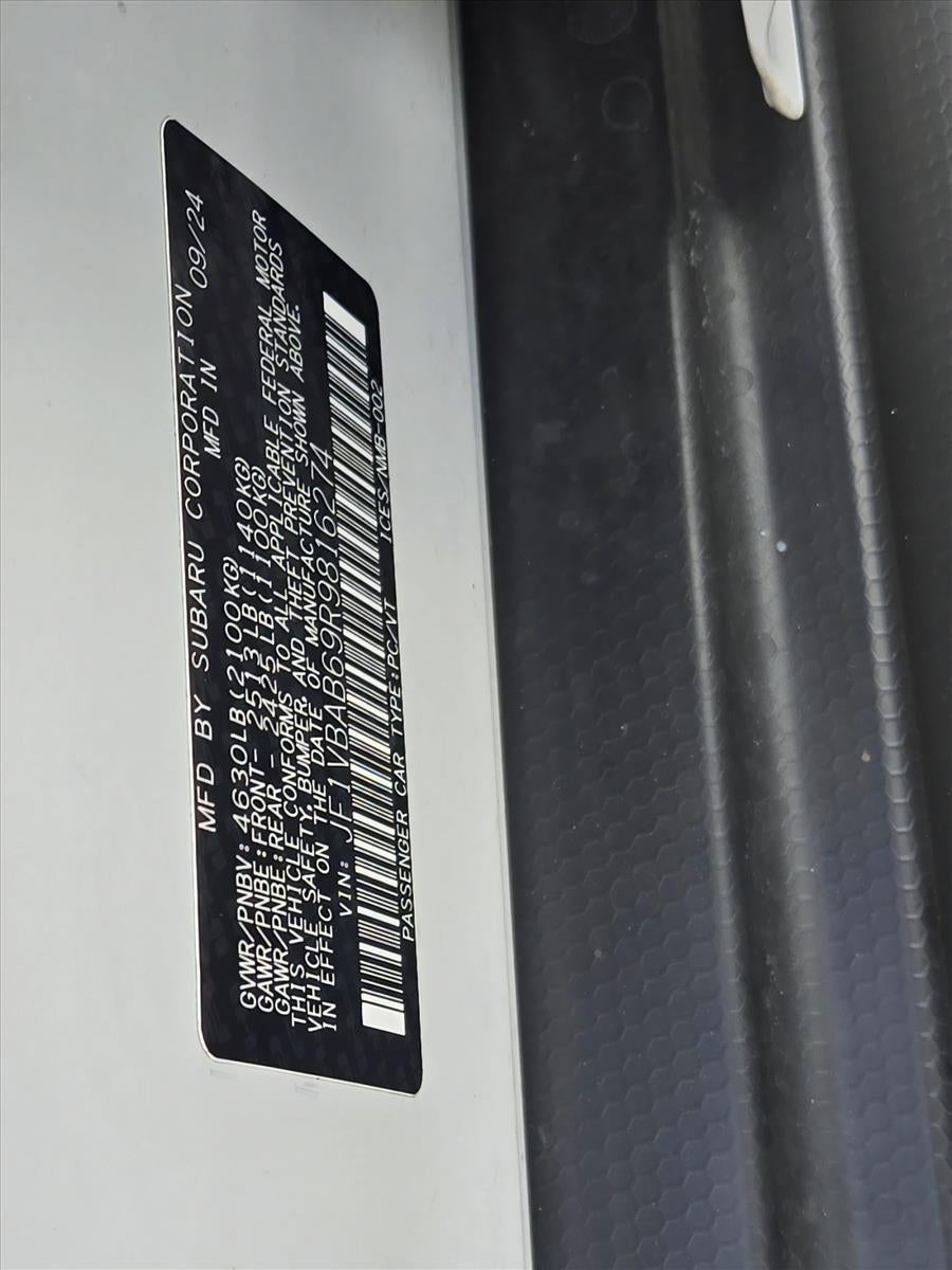 2024 Subaru WRX Manual