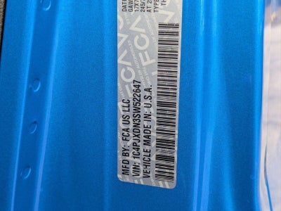 2025 Jeep Wrangler Sport 4 Door 4x4