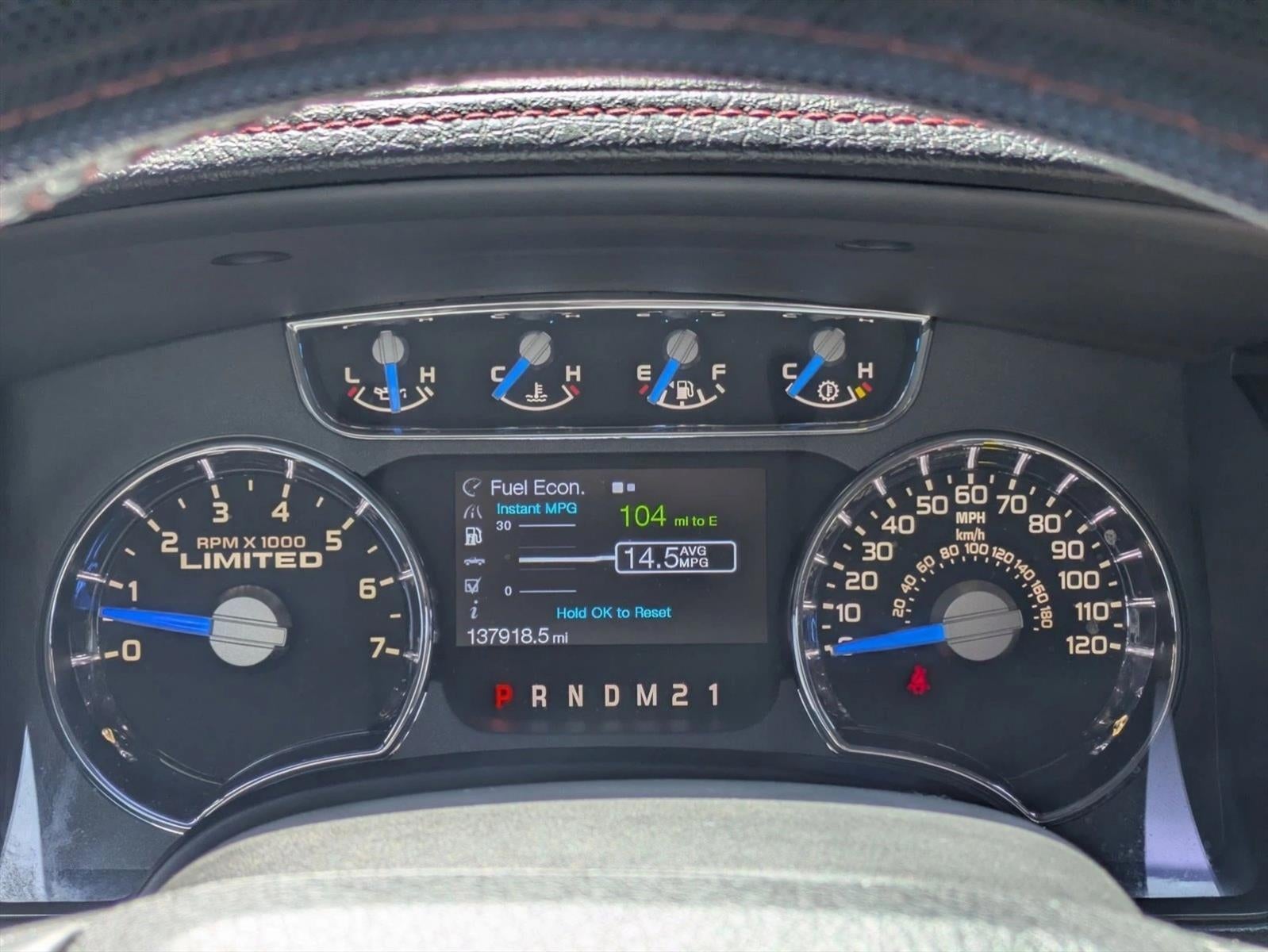 2013 Ford F-150 4WD SuperCrew 5-1/2 Ft Box Limited