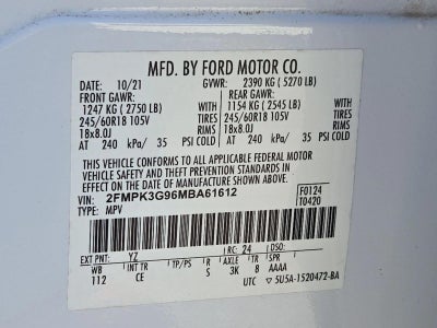 2021 Ford Edge SE FWD