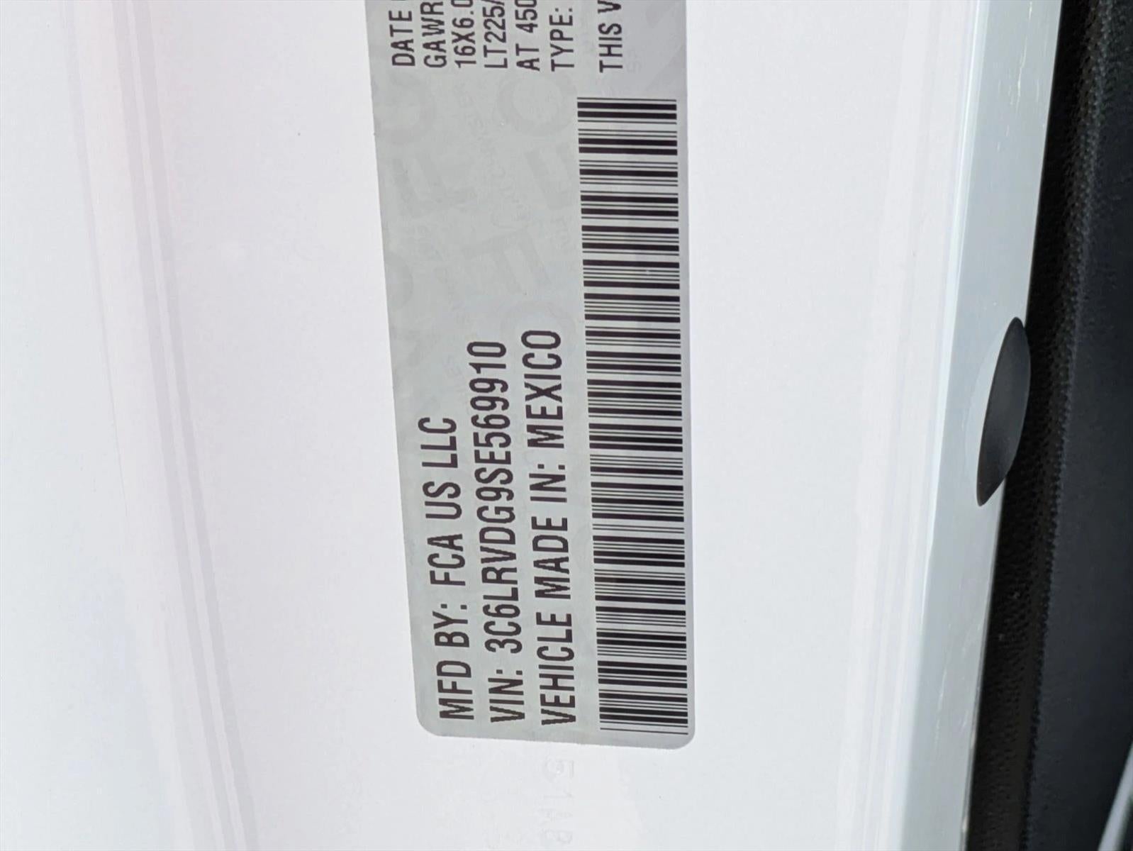 2025 RAM ProMaster Cargo Van Tradesman 2500 High Roof 159" WB