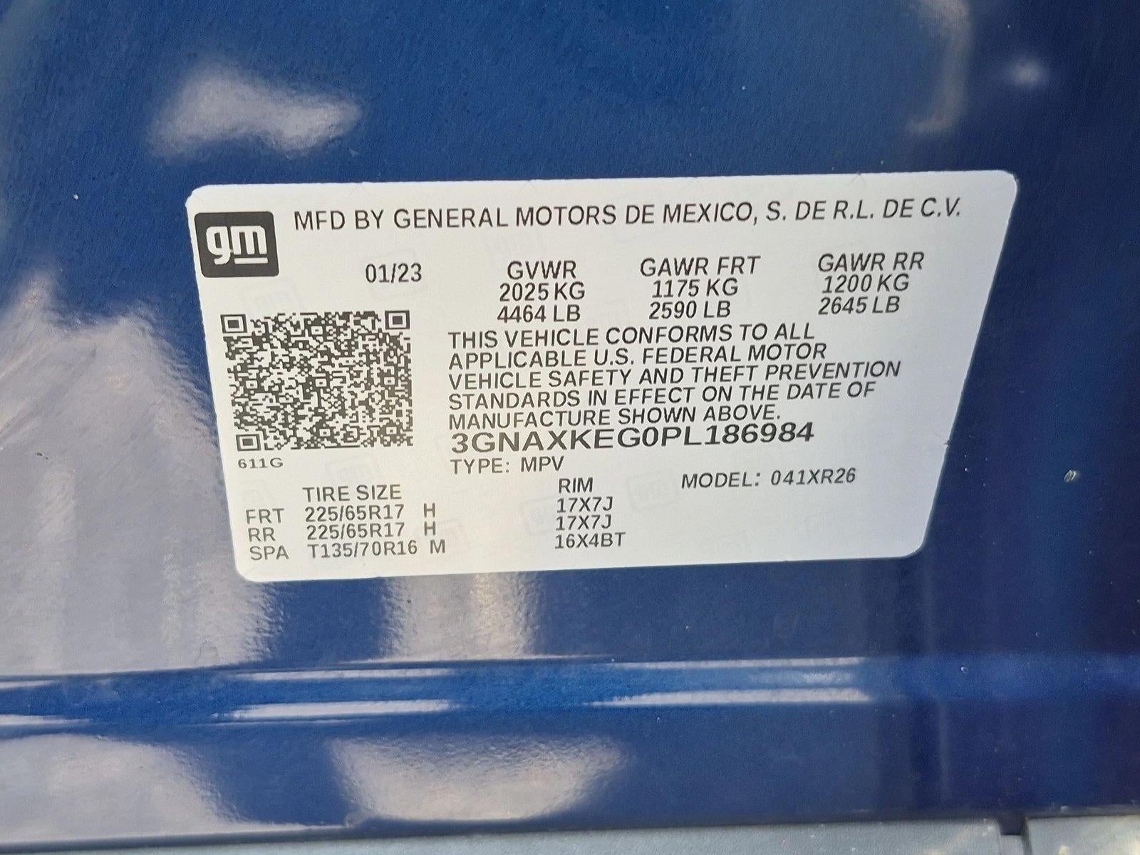 2023 Chevrolet Equinox FWD 4dr LT w/1LT