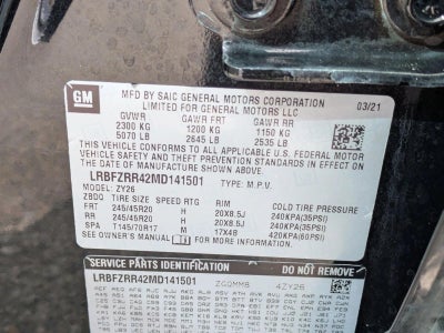 2021 Buick Envision FWD 4dr Avenir