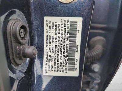 2020 Honda Civic Sedan LX CVT