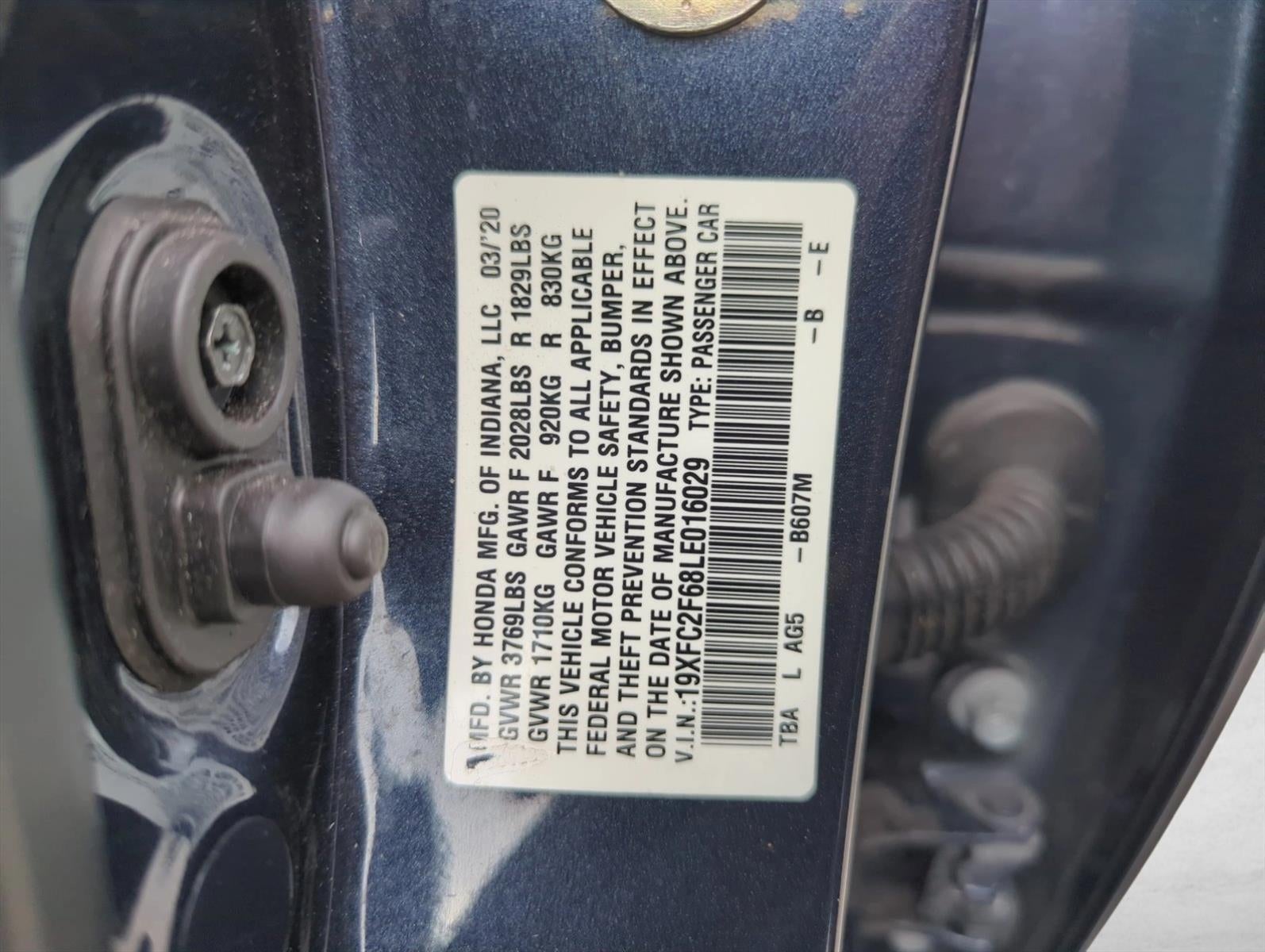 2020 Honda Civic Sedan LX CVT