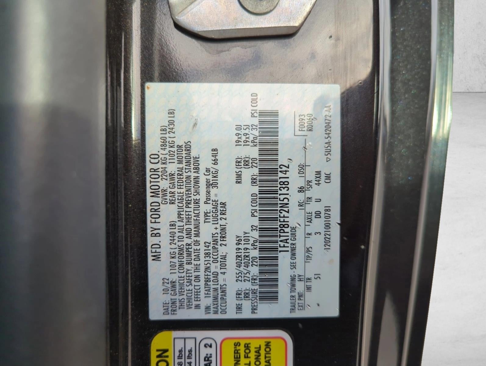 2022 Ford Mustang GT Premium Convertible