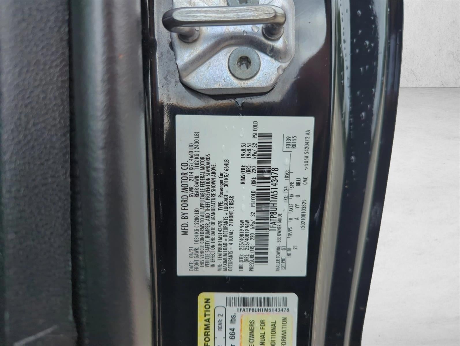 2021 Ford Mustang EcoBoost Convertible