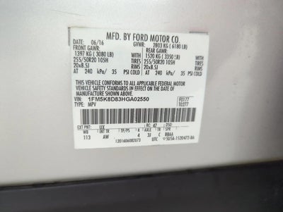 2017 Ford Explorer XLT 4WD