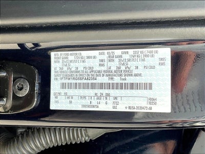 2025 Ford F-150 Raptor 4WD SuperCrew 5.5' Box