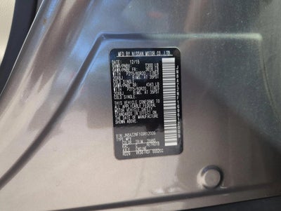 2016 INFINITI QX80 RWD