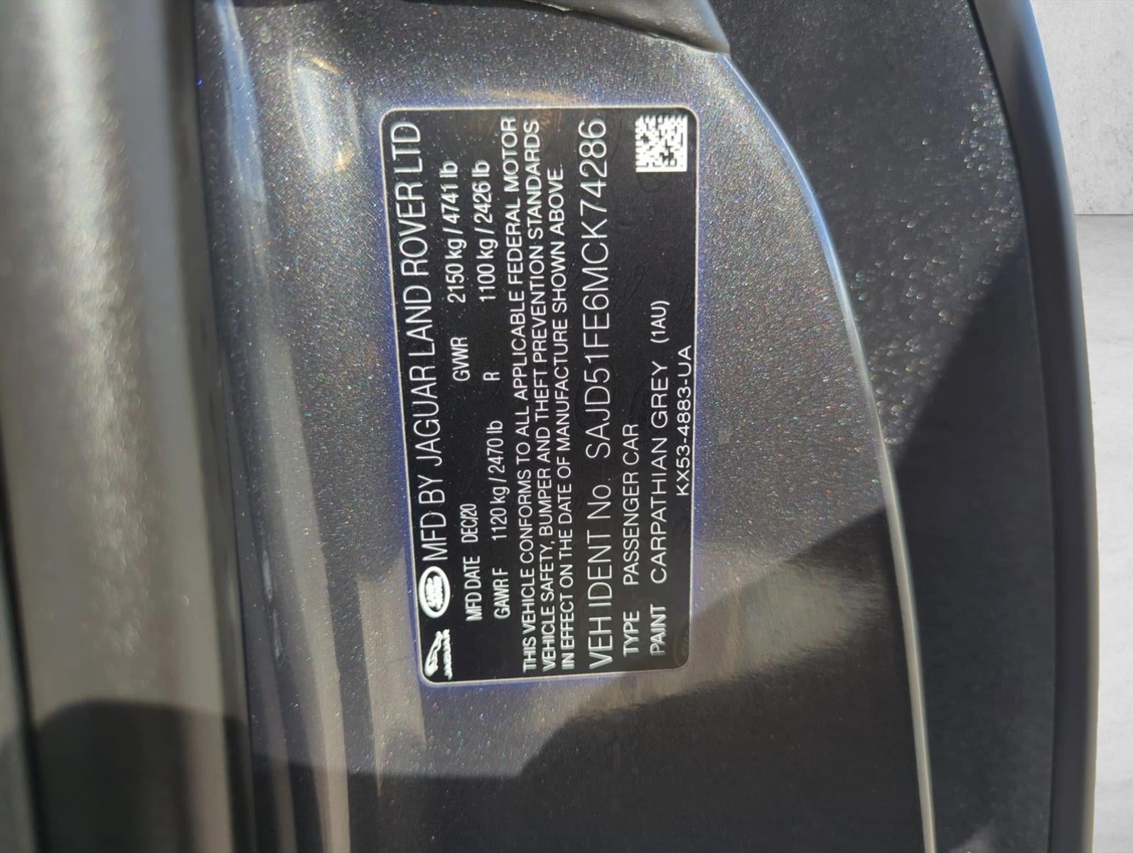 2021 Jaguar F-TYPE Coupe Auto R AWD