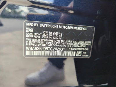 2026 BMW 540i xDrive Sedan