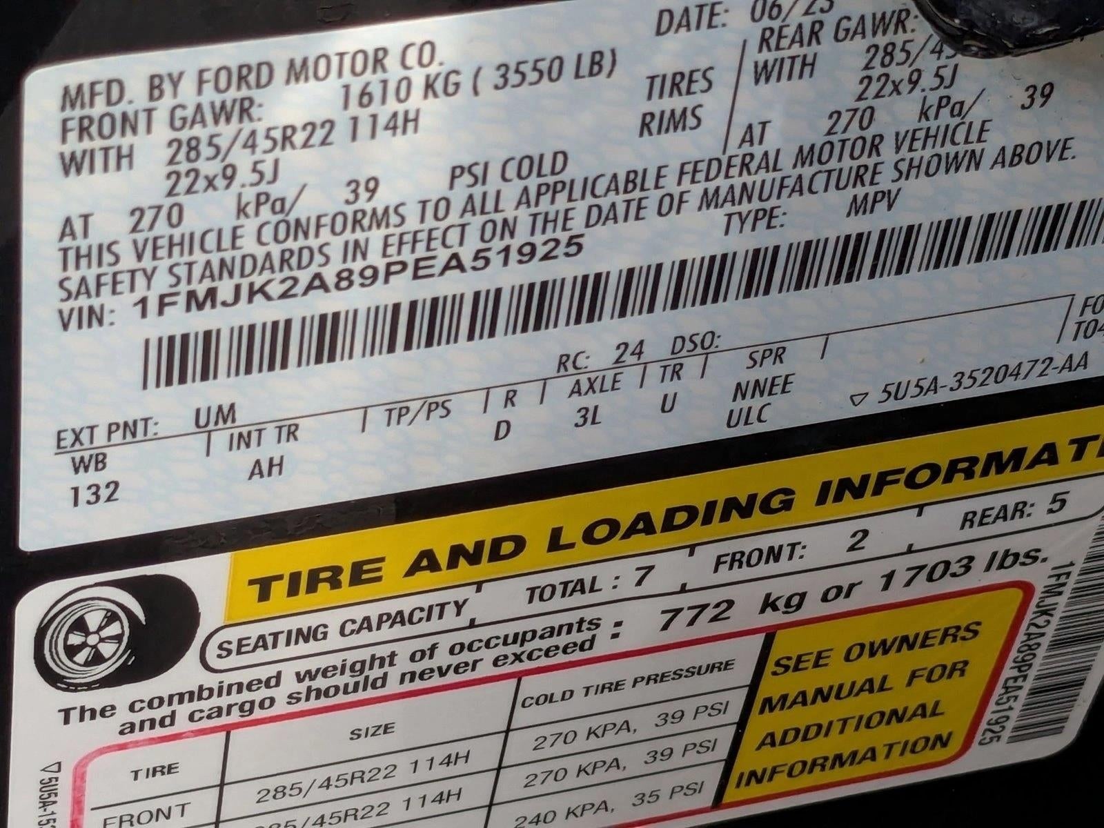 2023 Ford Expedition Max Limited 4x4