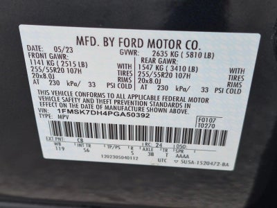 2023 Ford Explorer XLT RWD