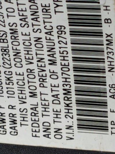 2014 Honda CR-V EX-L 2WD with Navigation