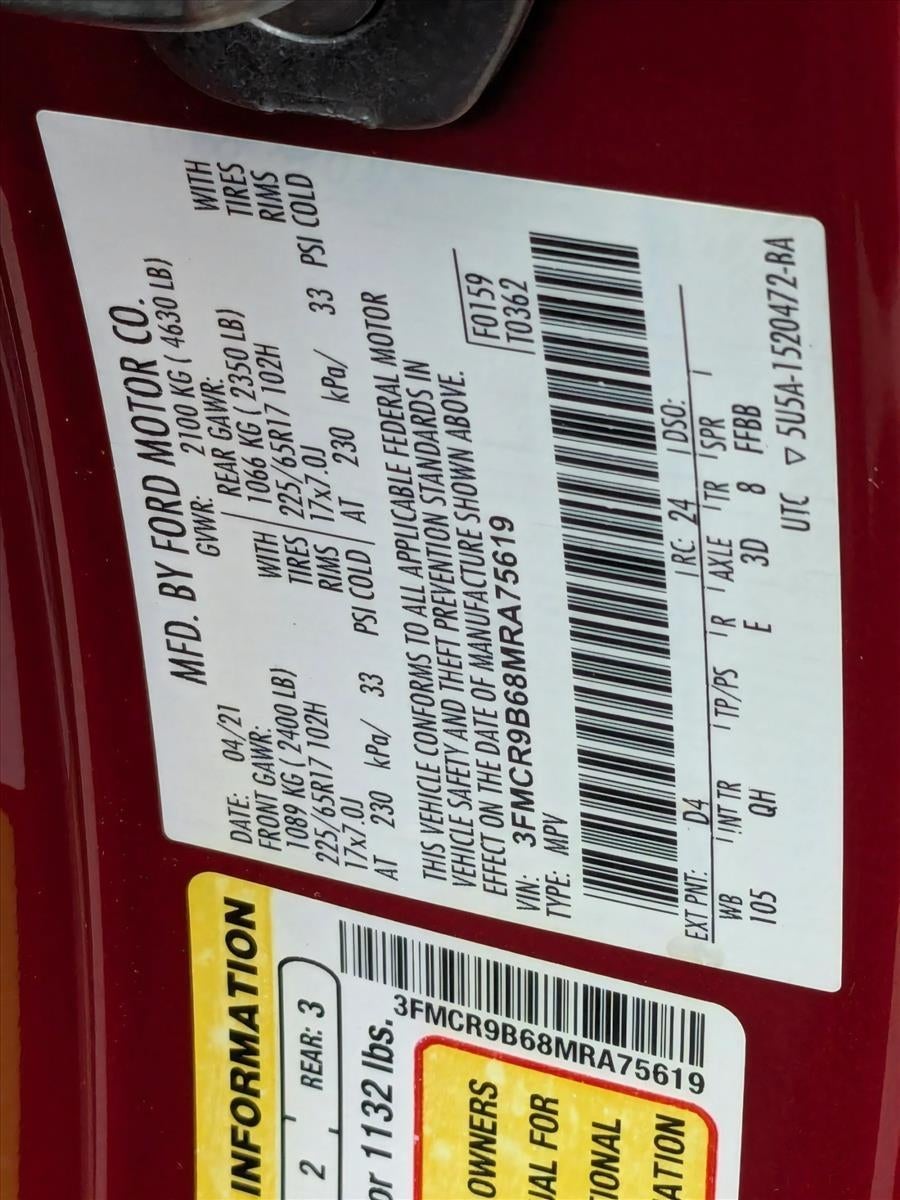 2021 Ford Bronco Sport Big Bend 4x4