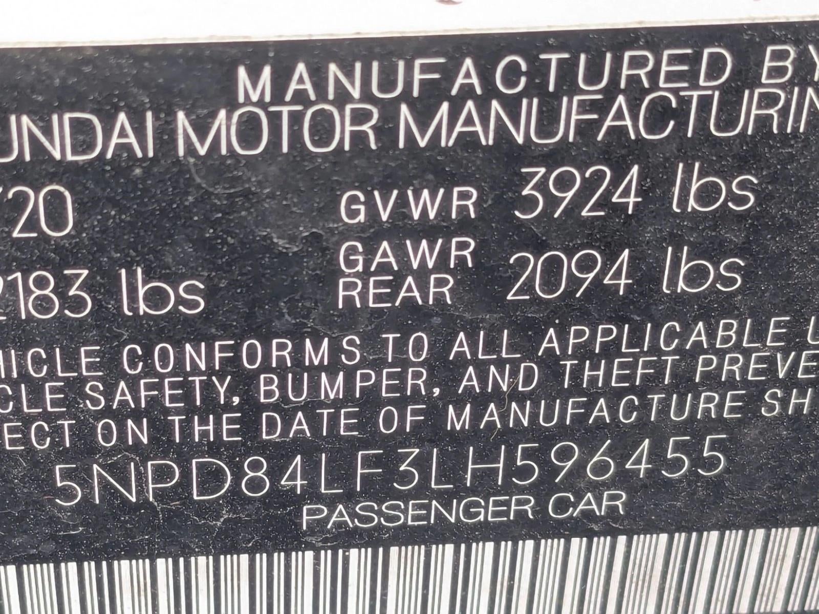 2020 Hyundai ELANTRA Value Edition IVT