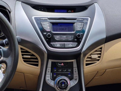 2013 Hyundai ELANTRA 4dr Sdn Auto GLS PZEV
