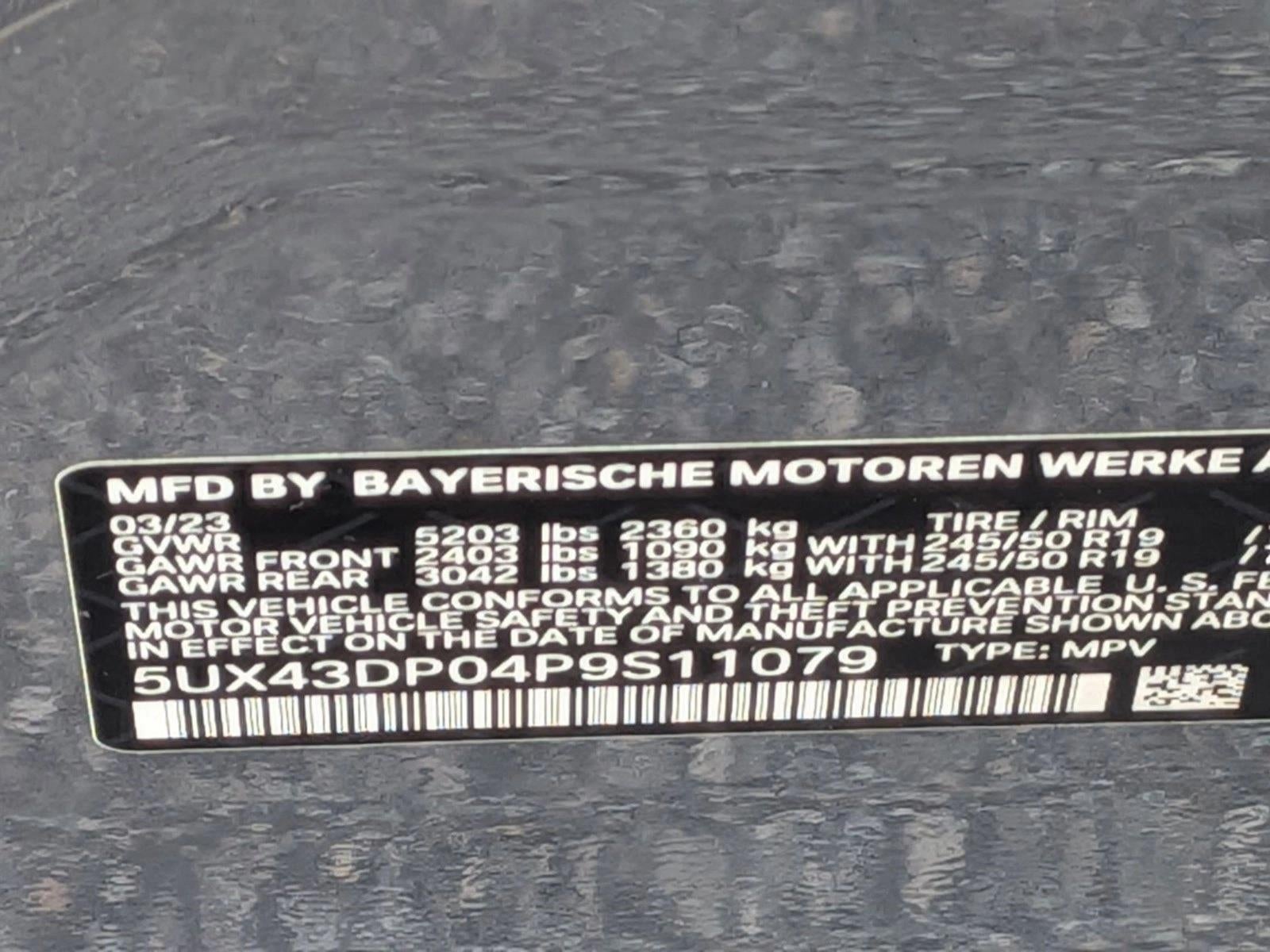2023 BMW X3 sDrive30i Sports Activity Vehicle