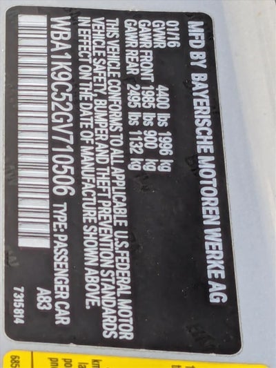 2016 BMW 228i Convertible