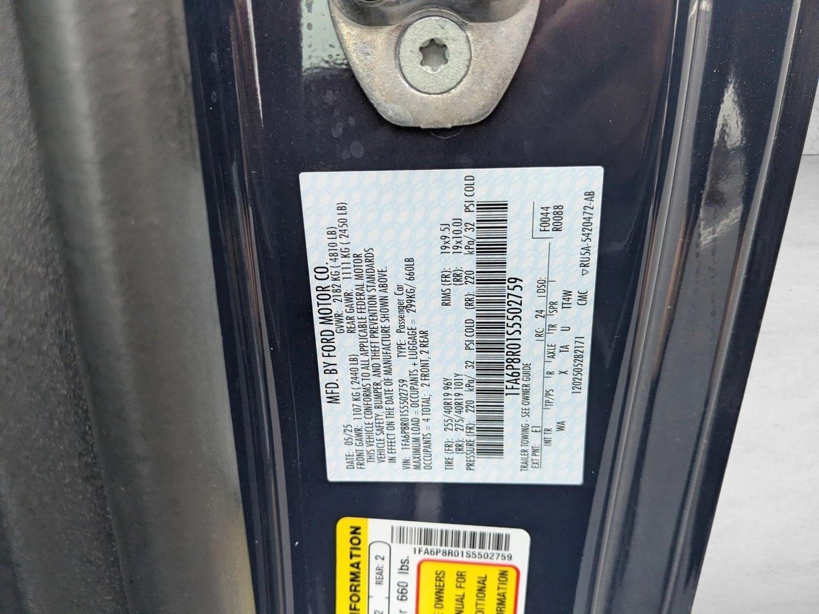 2025 Ford Mustang Dark Horse Fastback