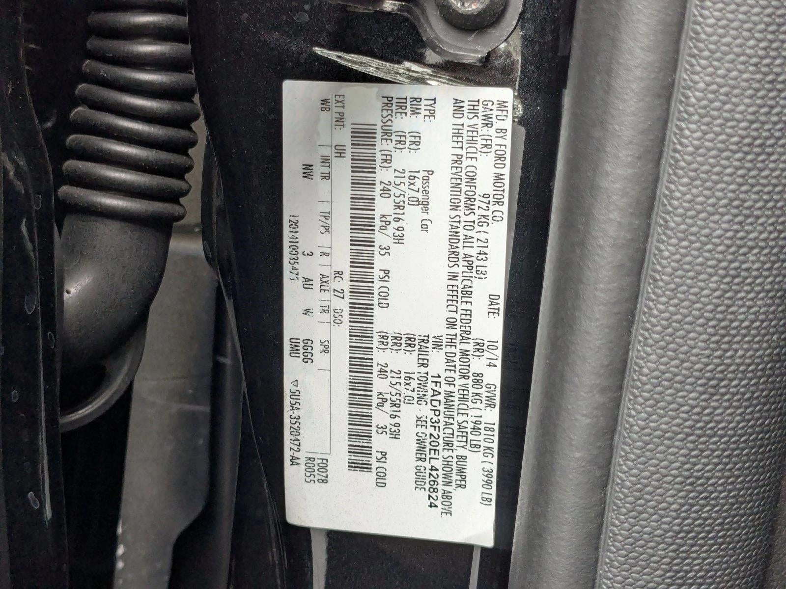 2014 Ford Focus 4dr Sdn SE