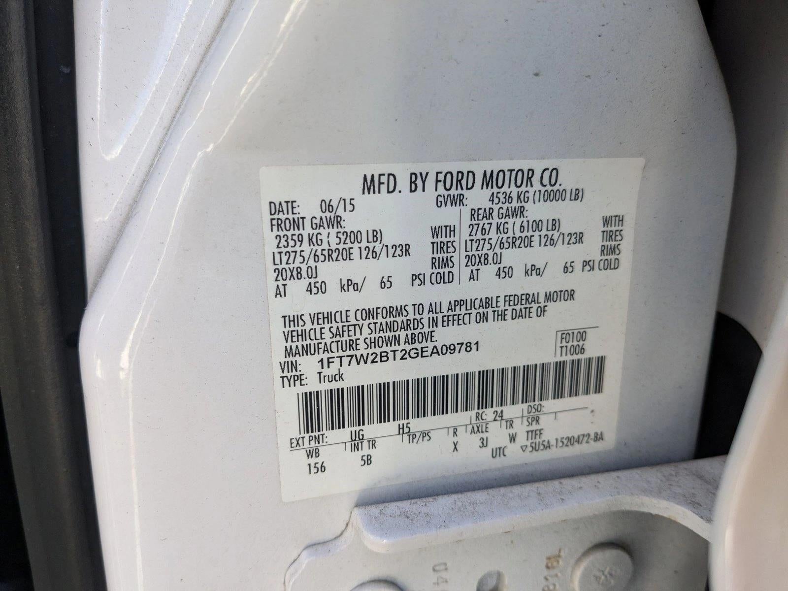 2016 Ford Super Duty F-250 SRW 4WD Crew Cab 6-3/4 Ft Box Lariat