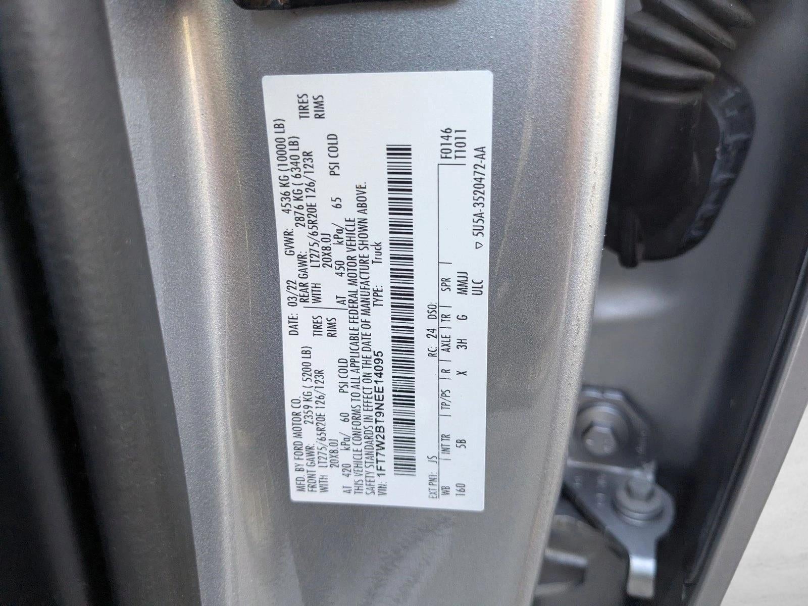 2022 Ford Super Duty F-250 SRW LARIAT 4WD Crew Cab 6.75' Box